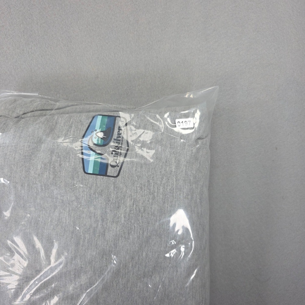 Quiksilver Original Boardriding Co Mens Gray Graphic Pullover Hoodie Sweatshirt - Picture 10 of 10